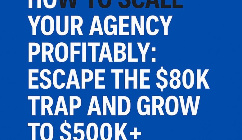Scaling Your Agency Profitably: Escape the $80K Trap and Grow to $500K+